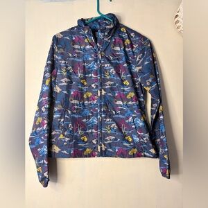 Ariat Laurel Hunt Insulated Equestrian Riding Jacket Blue Multicolor Zipper